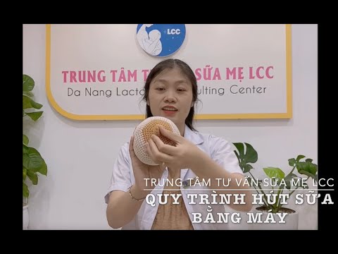 QUY TRÌNH HÚT SỮA BẰNG MÁY