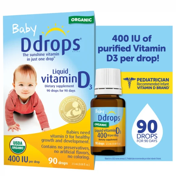 Vitamin D3 Baby Ddrops 0 12m 400iu 90 Giot 2