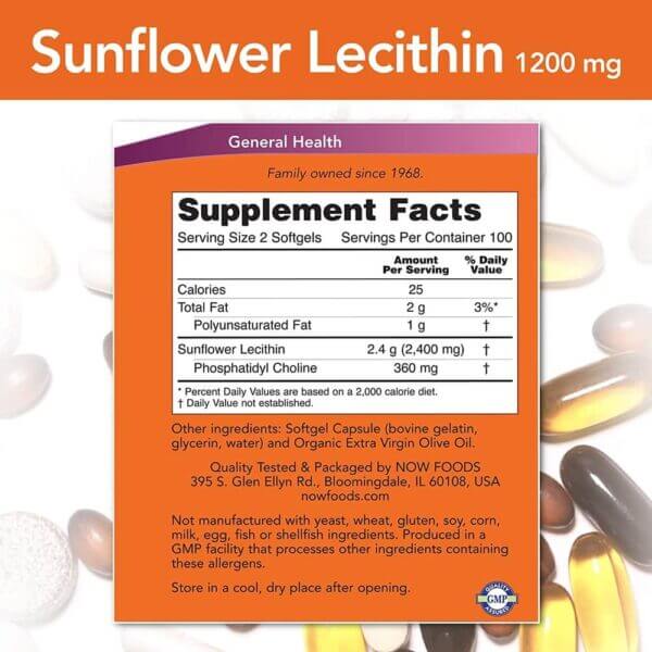 Lecithin Now 200v 1